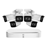 Lorex 6 Camera 8 Channel 4K 2TB 8MP IP Security Surveillance System New N4K2-86WB